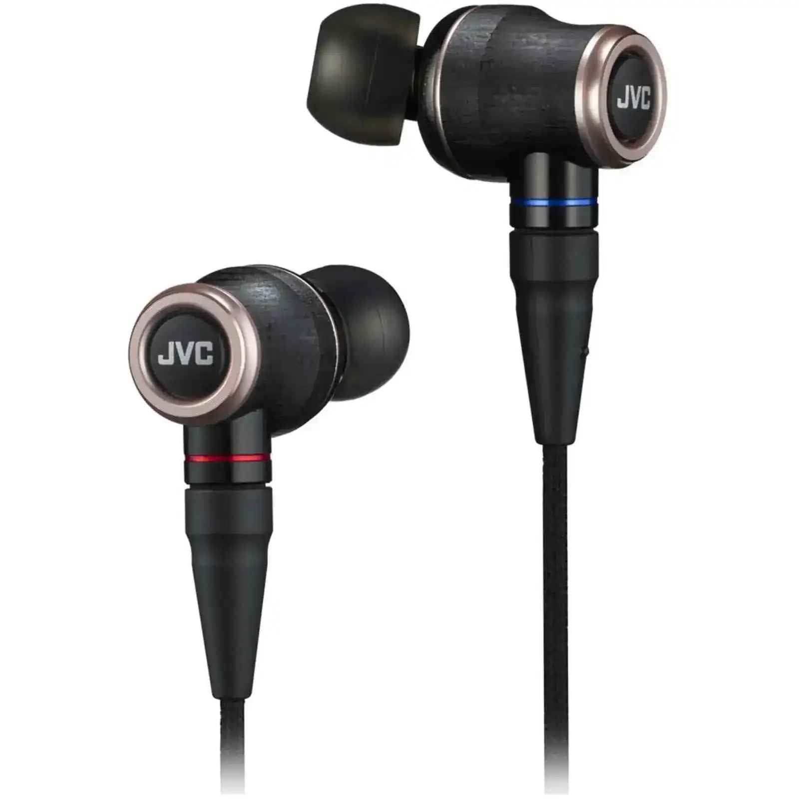 JVC HA-FW01 11mm new wood dome Headphones JVC