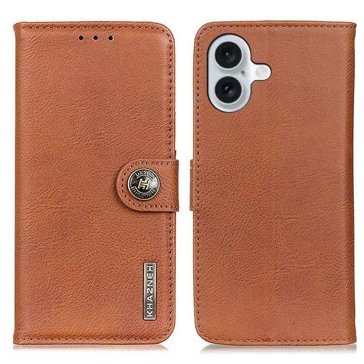KHAZNEH Cowhide Texture Horizontal Flip Leather Phone Case MyMobile