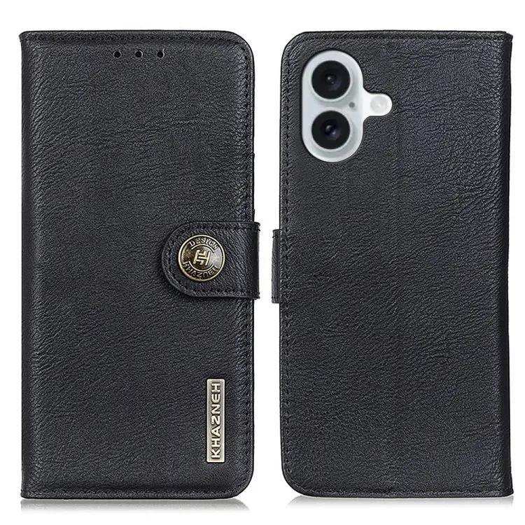 KHAZNEH Cowhide Texture Horizontal Flip Leather Phone Case MyMobile