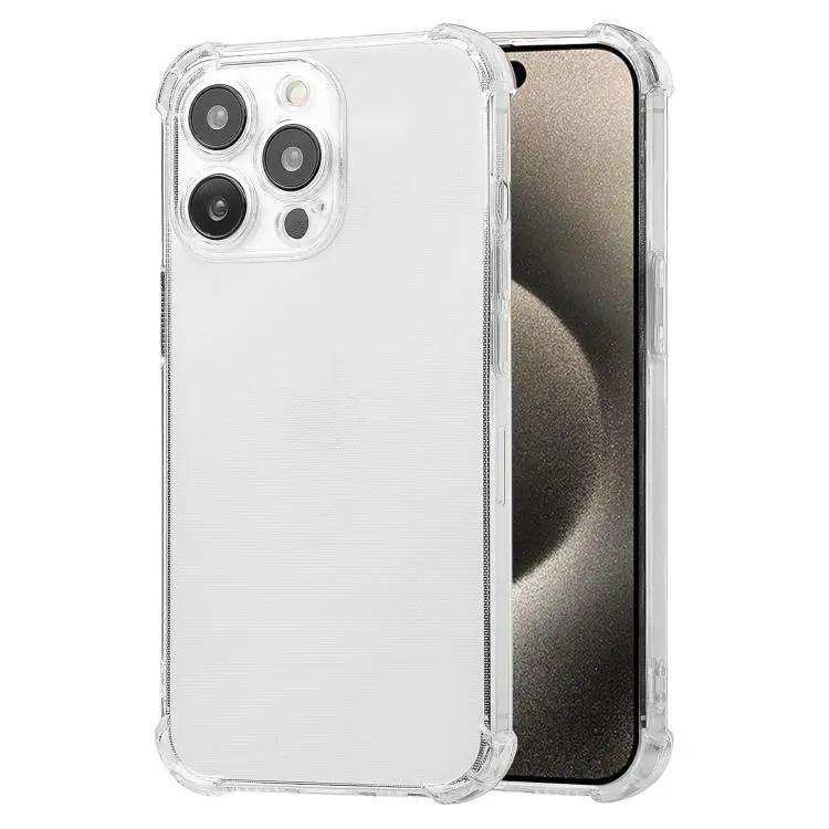 Kalebol 1.5mm Four-Corner Airbags Shockproof Transparency TPU Phone Case Kalebol