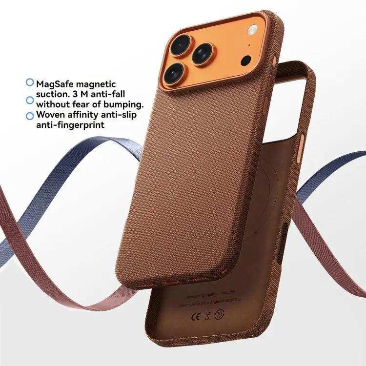 Kalebol Fabric-Textured Perforated MagSafe PC Phone Case Kalebol