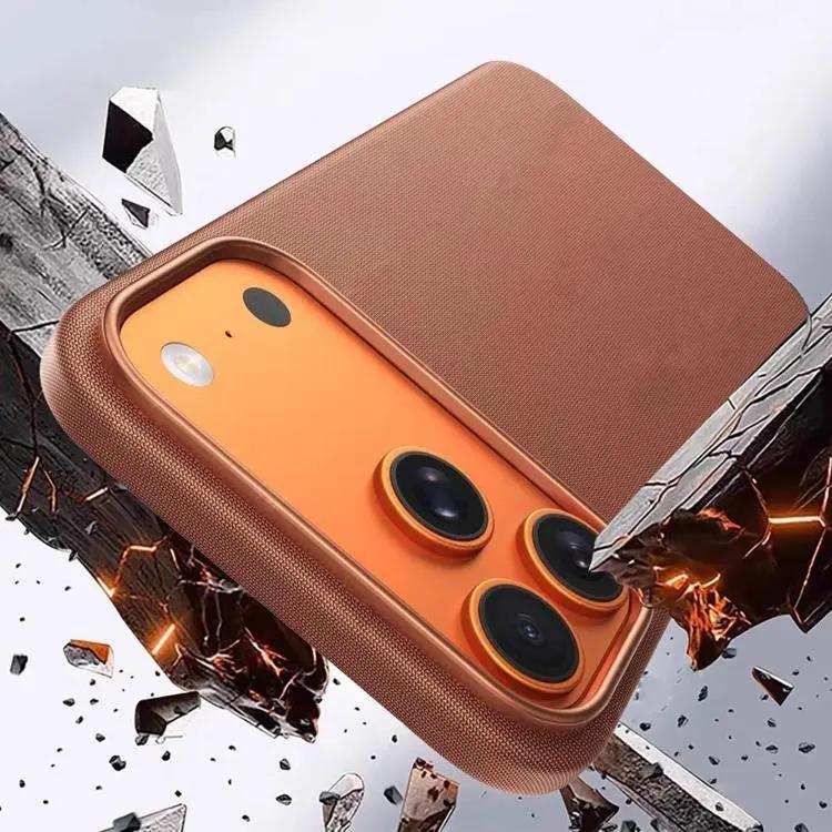 Kalebol Fabric-Textured Perforated MagSafe PC Phone Case Kalebol