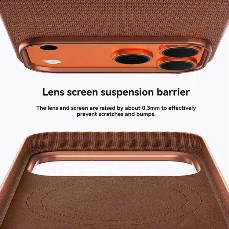 Kalebol Fabric-Textured Perforated MagSafe PC Phone Case Kalebol