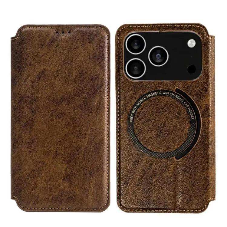 Kalebol Flip Card Slot MagSafe Leather Phone Case Kalebol
