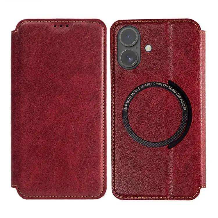 Kalebol Flip Card Slot MagSafe Leather Phone Case Kalebol