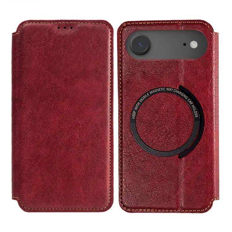 Kalebol Flip Card Slot MagSafe Leather Phone Case Kalebol
