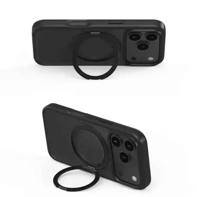 Kalebol Frosted MagSafe Holder Acrylic Hybrid TPU Phone Case