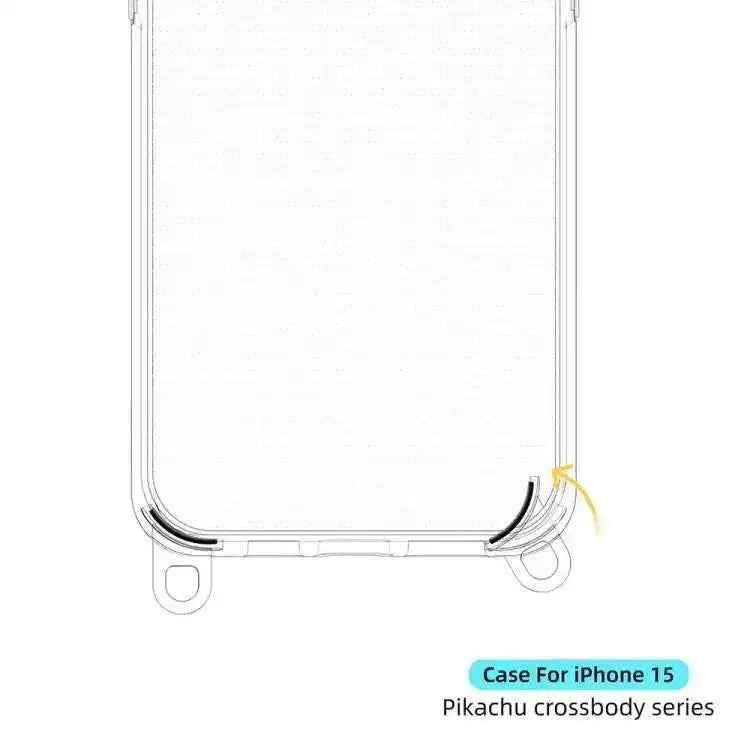 Kalebol Minimalist High Transparency Multi Color Lanyard Hole Phone Case