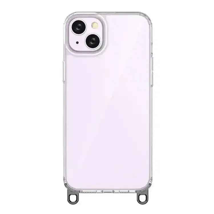 Kalebol Minimalist High Transparency Multi Color Lanyard Hole Phone Case