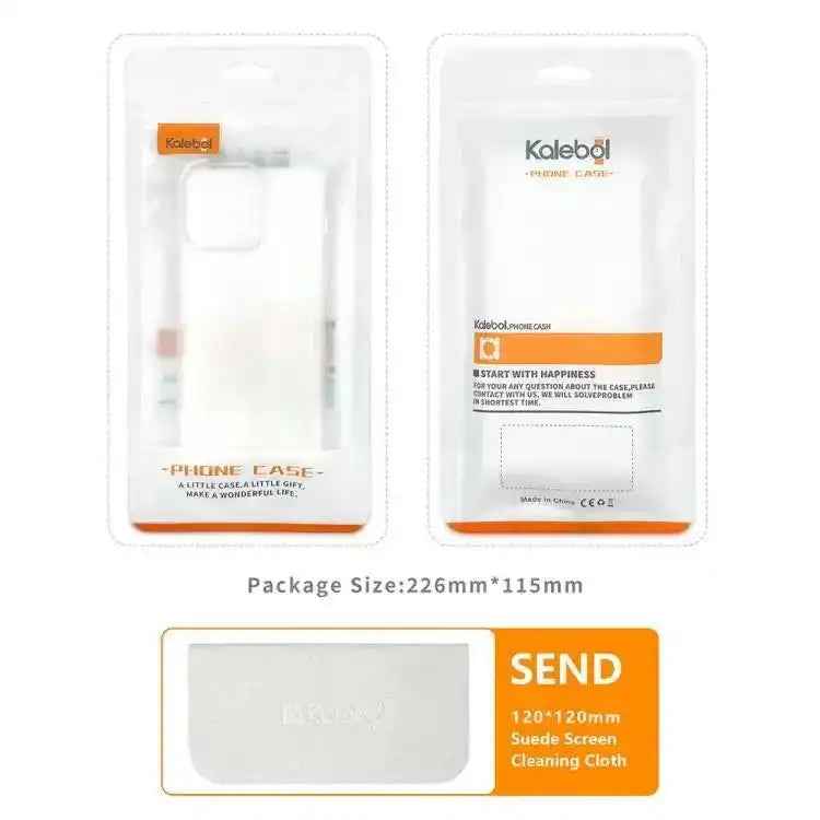 Kalebol Minimalist High Transparency Multi Color Lanyard Hole Phone Case