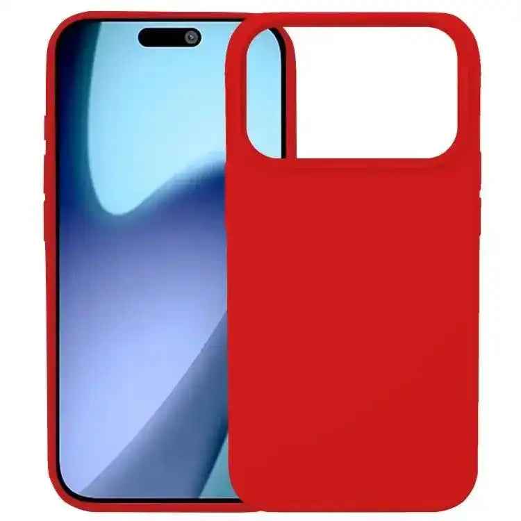 Kalebol Solid Color Simple All-inclusive Liquid Silicone Phone Case Kalebol