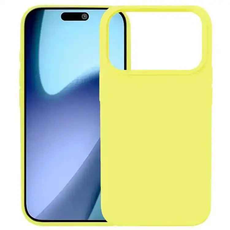 Kalebol Solid Color Simple All-inclusive Liquid Silicone Phone Case Kalebol