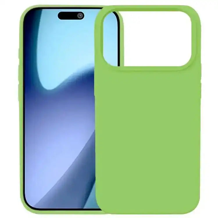 Kalebol Solid Color Simple All-inclusive Liquid Silicone Phone Case Kalebol