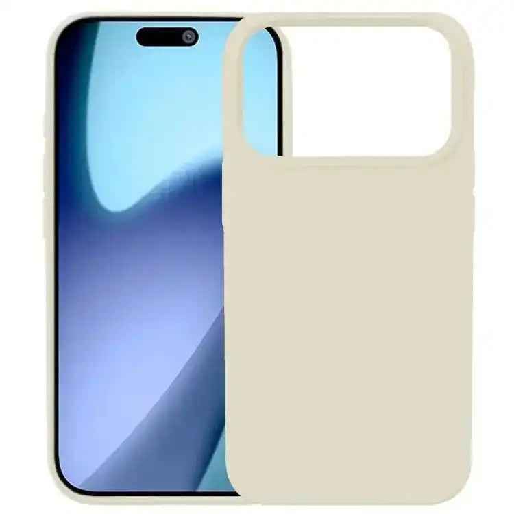 Kalebol Solid Color Simple All-inclusive Liquid Silicone Phone Case Kalebol
