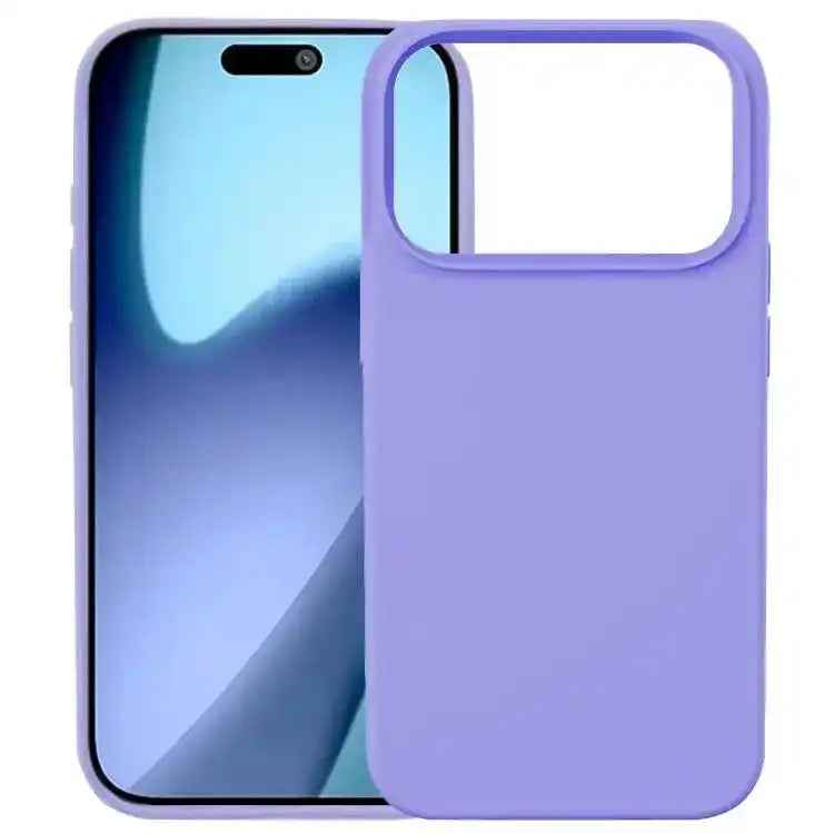 Kalebol Solid Color Simple All-inclusive Liquid Silicone Phone Case Kalebol