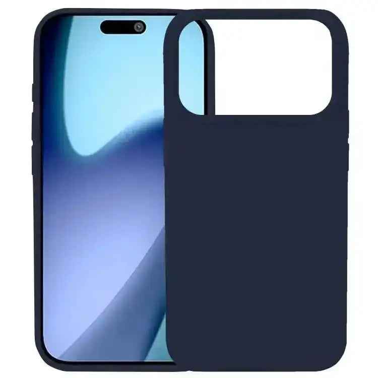 Kalebol Solid Color Simple All-inclusive Liquid Silicone Phone Case Kalebol
