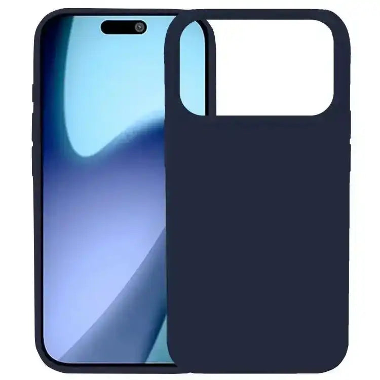 Kalebol Solid Color Simple All-inclusive Liquid Silicone Phone Case Kalebol