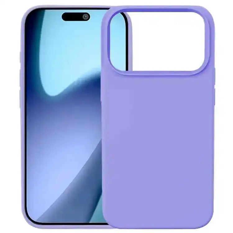 Kalebol Solid Color Simple All-inclusive Liquid Silicone Phone Case Kalebol