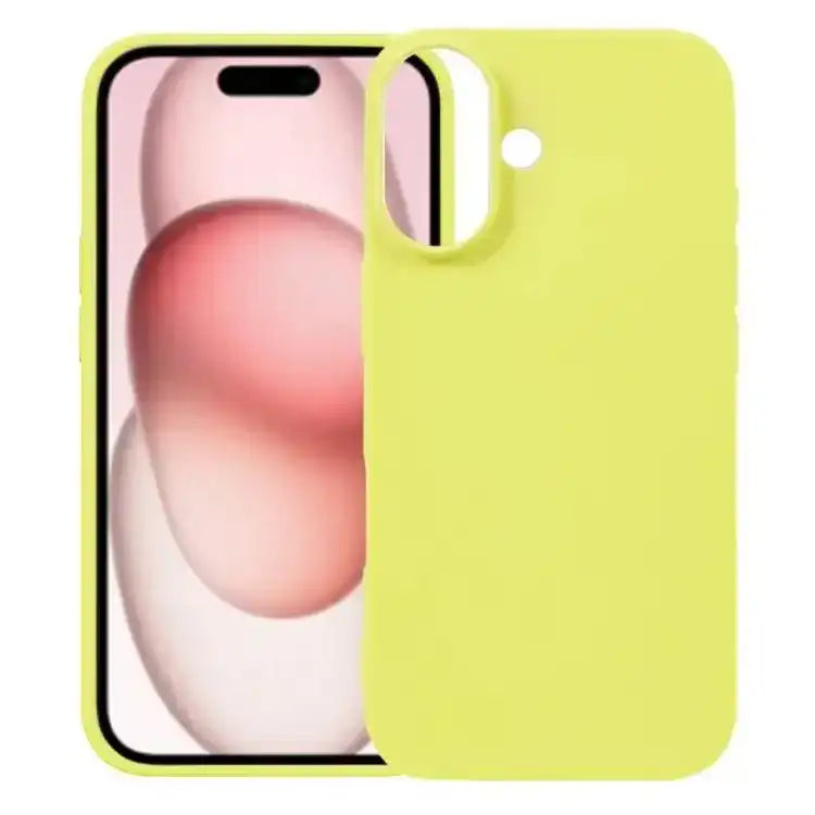 Kalebol Solid Color Simple All-inclusive Liquid Silicone Phone Case Kalebol