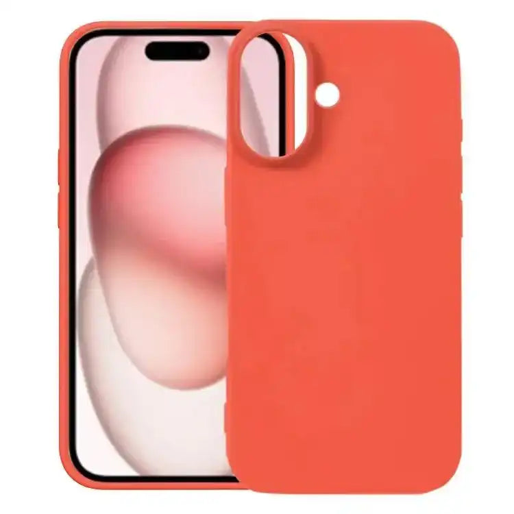 Kalebol Solid Color Simple All-inclusive Liquid Silicone Phone Case Kalebol