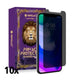 Kinglas 10 Packs Privacy Tempered Glass Screen Protector For iPhone 12 Pro Max