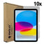 Kinglas 10 Packs Tempered Glass Screen Protector For iPad (2022) (with Wholesale Package)