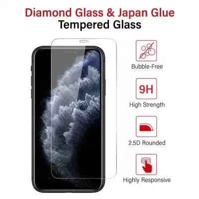 Kinglas 10 Packs Tempered Glass Screen Protector For iPhone 12 Pro Max (Diamond Glass & Japan Glue Upgrade) Kinglas