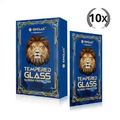 Kinglas 10 Packs Tempered Glass Screen Protector Retail Package For iPhone 6 6s 7 8 with Retail Package Kinglas