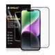Kinglas 2.5D Full Coverage Silk Printing Black Edge Tempered Glass Screen Protector for iPhone 16