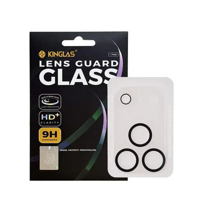 Kinglas 3D Full Coverage Silk Printing Camera Lens Protector for iPhone 17 Pro Kinglas