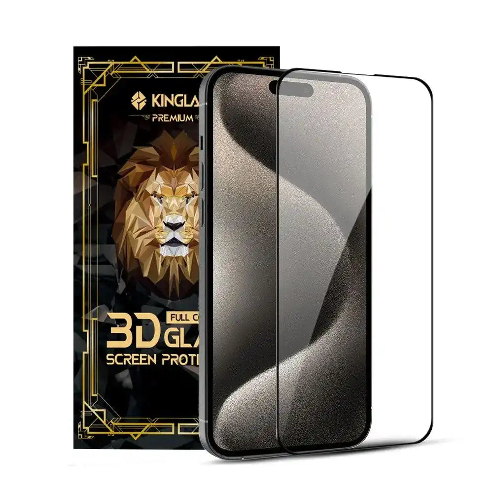 Kinglas Full Coverage Tempered Glass Screen Protector For iPhone 17 Air Kinglas