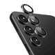 Kinglas Metal Ring HD Tempered Glass Camera Lens Protector Film for Samsung Galaxy S25 Plus