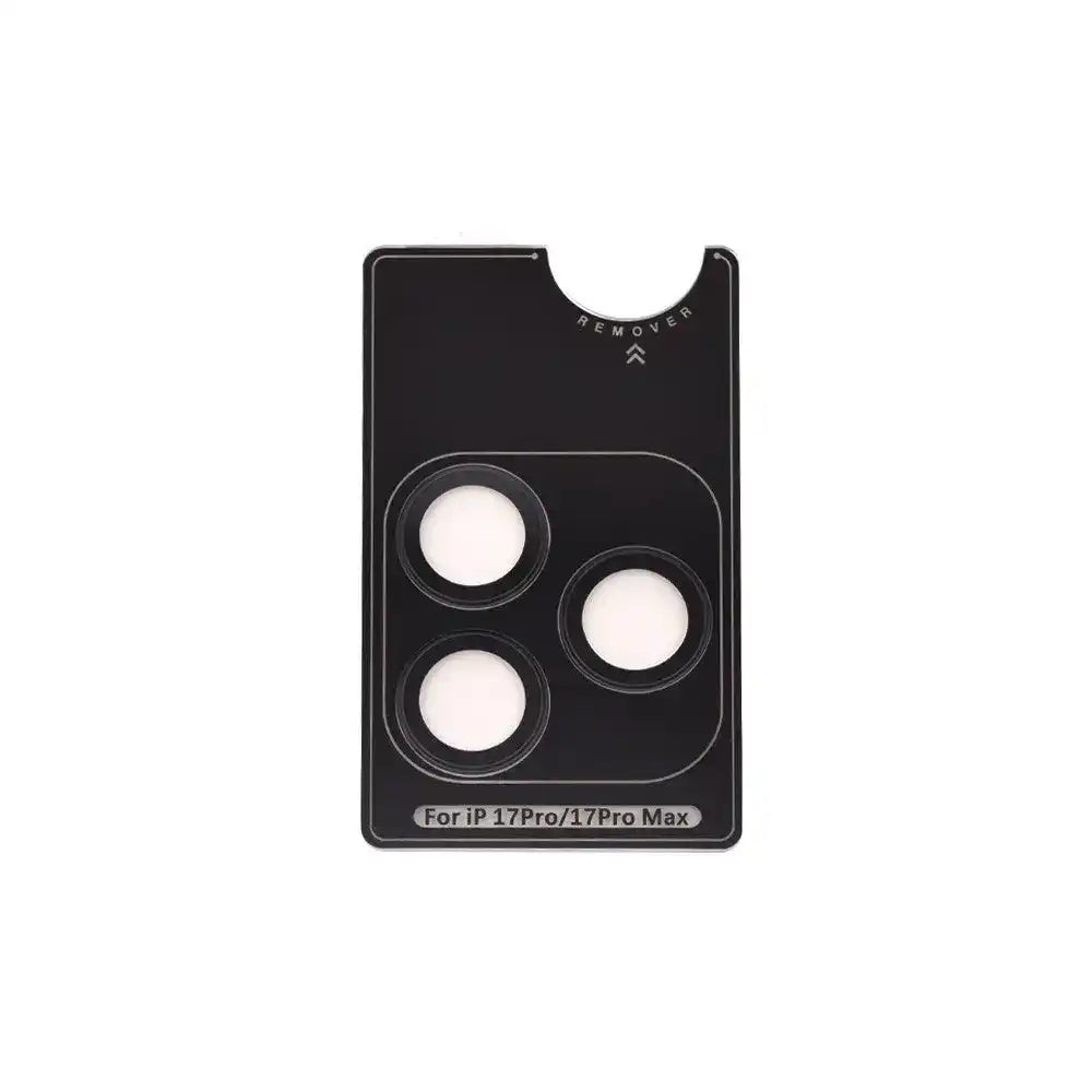 Kinglas Metal Ring HD Tempered Glass Camera Lens Protector Film for iPhone 17 Pro / Pro Max Kinglas