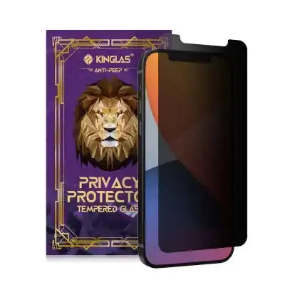 Kinglas Privacy Tempered Glass Screen Protector For iPhone 12 12 Pro Kinglas