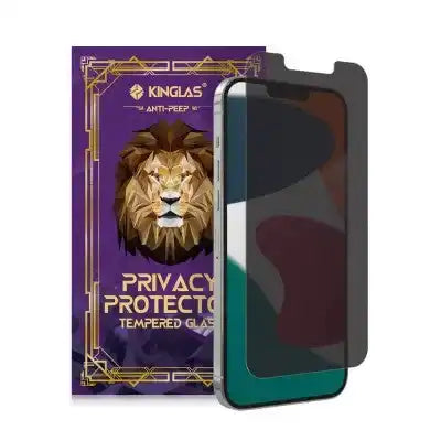 Kinglas Privacy Tempered Glass Screen Protector For iPhone 13 13 Pro 14 Kinglas