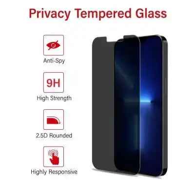 Kinglas Privacy Tempered Glass Screen Protector For iPhone 13 Pro Max 14 Max (Plus) Kinglas