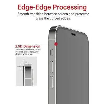 Kinglas Privacy Tempered Glass Screen Protector For iPhone 14 Pro Max Kinglas