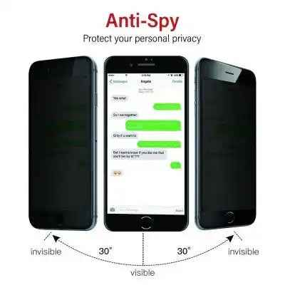 Kinglas Privacy Tempered Glass Screen Protector For iPhone 7 8