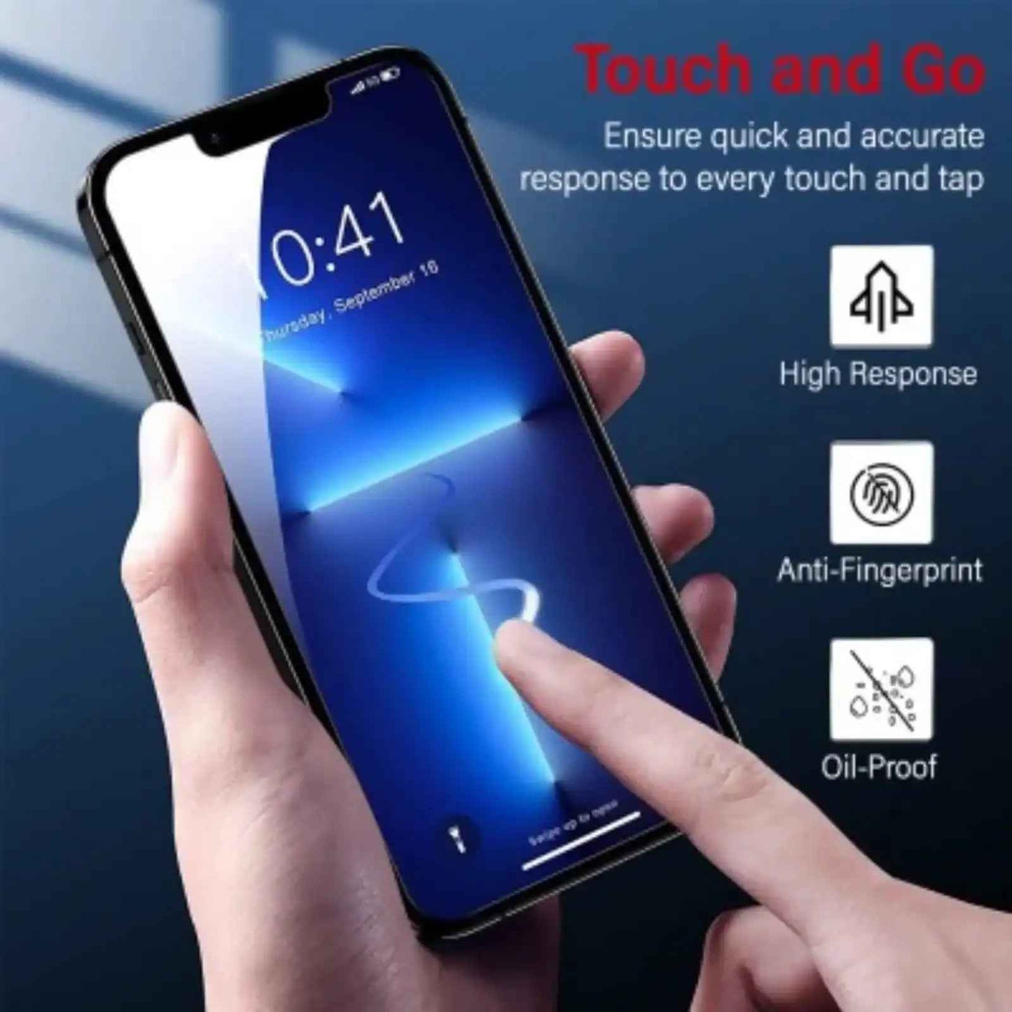 Kinglas Privacy Tempered Glass Screen Protector For iPhone XS Max 11 Pro Max