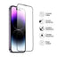 Kinglas Screen Printing Full Screen Black Edge Tempered Glass Screen Protector for iPhone 14 Pro Max Kinglas