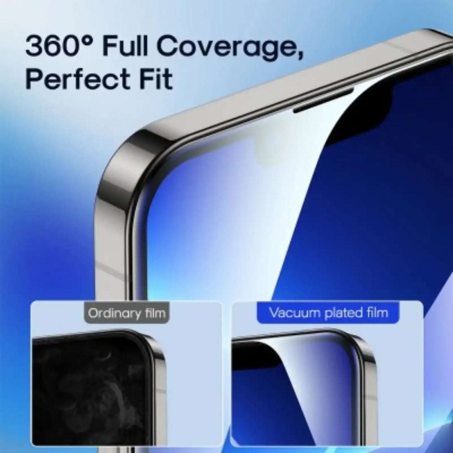 Kinglas Screen Printing Full Screen Black Edge Tempered Glass Screen Protector for iPhone X XS 11 Pro Kinglas