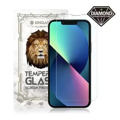 Kinglas Tempered Glass Screen Protector For iPhone 13 Pro Max 14 Max (Plus) (Diamond Glass & Japan Glue Upgrade) Kinglas