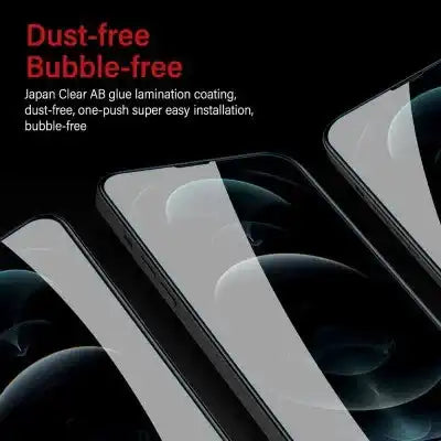 Kinglas Tempered Glass Screen Protector For iPhone 13 Pro Max 14 Max (Plus) (Diamond Glass & Japan Glue Upgrade) Kinglas