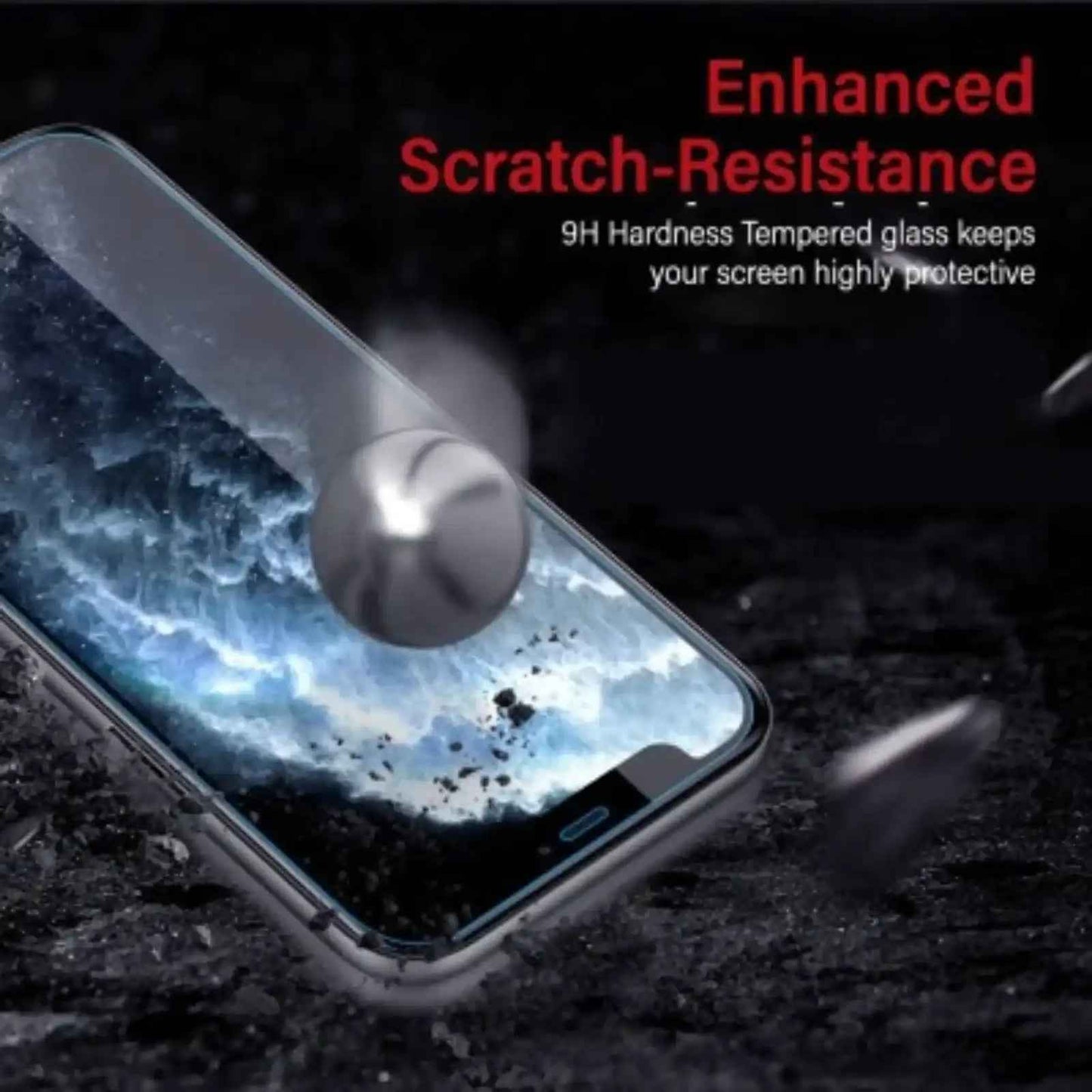 Kinglas Tempered Glass Screen Protector For iPhone 13 mini (Diamond Glass & Japan Glue Upgrade)