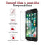 Kinglas Tempered Glass Screen Protector For iPhone 6 6S 7 8 (Diamond Glass & Japan Glue Upgrade)