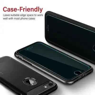 Kinglas Tempered Glass Screen Protector For iPhone 6 6S 7 8 (Diamond Glass & Japan Glue Upgrade)