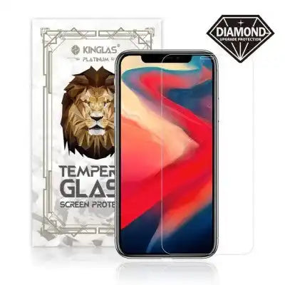 Kinglas Tempered Glass Screen Protector For iPhone XS Max 11 Pro Max (Diamond Glass & Japan Glue Upgrade) Kinglas