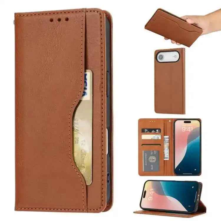 Knead Skin Texture Flip Leather Phone Case