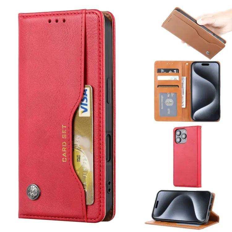 Knead Skin Texture Flip Leather Phone Case MyMobile