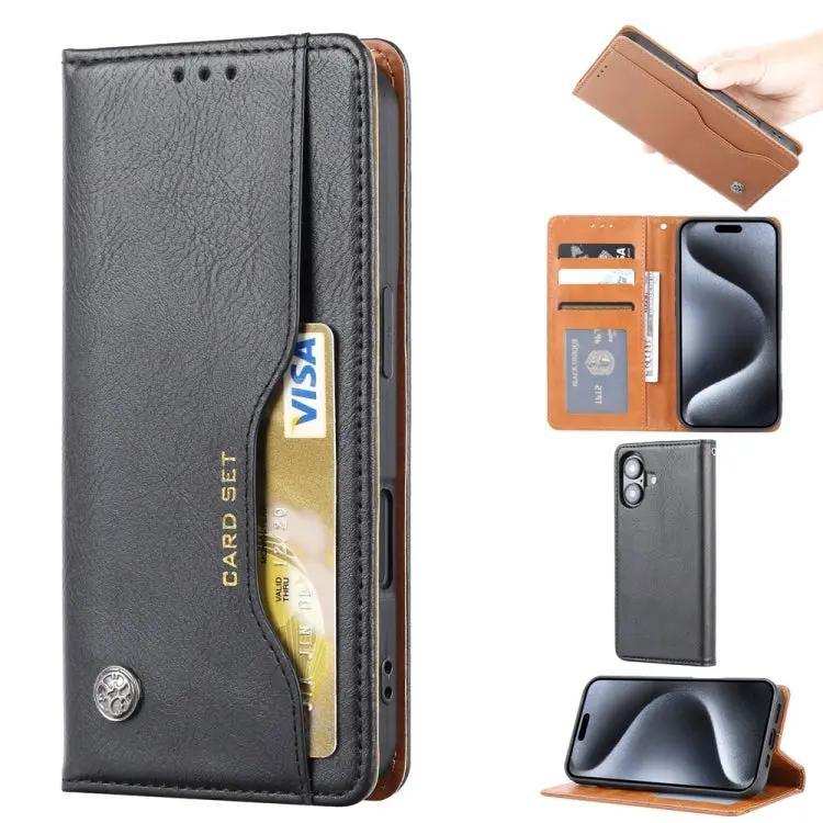 Knead Skin Texture Flip Leather Phone Case MyMobile